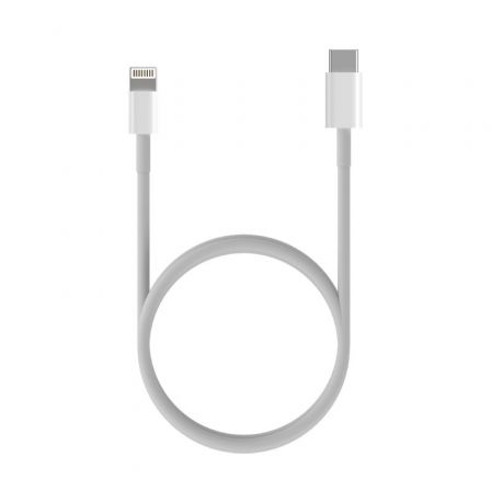 Aisens Cable USB 2.0 USB-C a Lightning PD 2A, 0.5m, Blanco